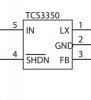 Микросхема TCS3350 (SOT23-5)