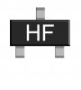Транзистор 2SC1815 (HF / HHFY) / N-P-N / 50V / 0.15A / 80 Mhz (SOT-23)